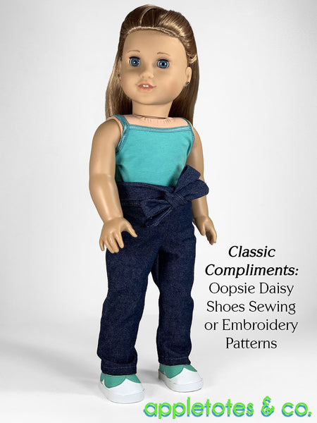Hailey Jumper Pants Combo 18 Inch Doll Sewing Pattern