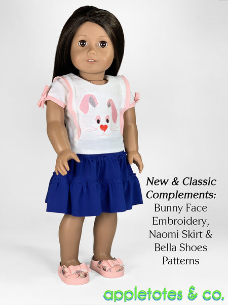 Hazel Top 18 Inch Doll Sewing Pattern