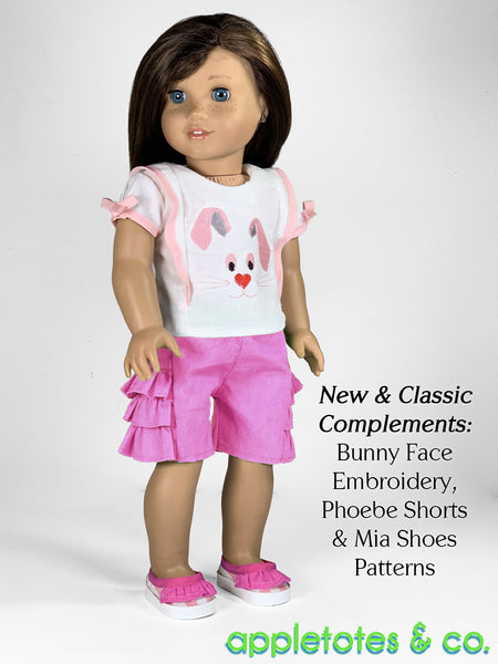Hazel Top 18 Inch Doll Sewing Pattern