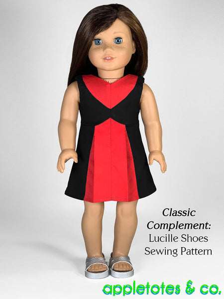 Herzen Dress 18 Inch Doll Sewing Pattern