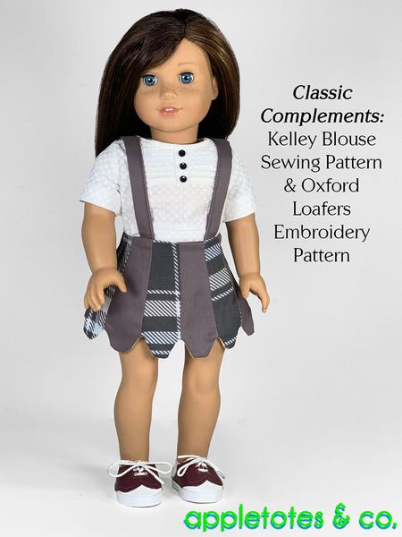 Janey Skirt 18 Inch Doll Sewing Pattern