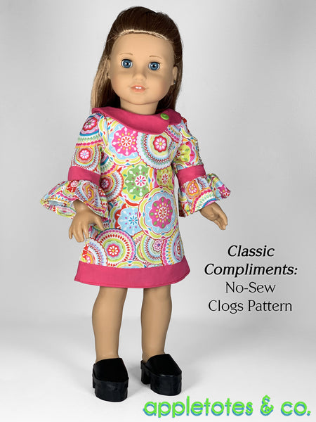 Janis Dress 18 Inch Doll Sewing Pattern