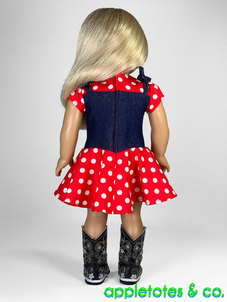 Jansen Dress 18 Inch Doll Sewing Pattern