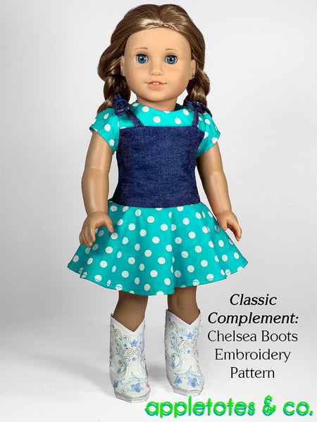 Jansen Dress 18 Inch Doll Sewing Pattern