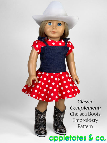 Jansen Dress 18 Inch Doll Sewing Pattern