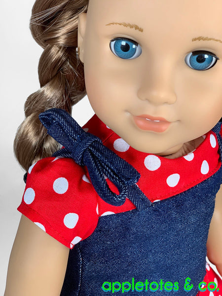 Jansen Dress 18 Inch Doll Sewing Pattern