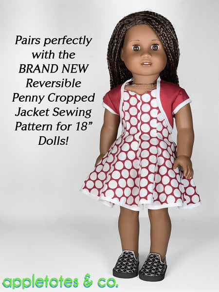Jasmine Dress 18 Inch Doll Sewing Pattern
