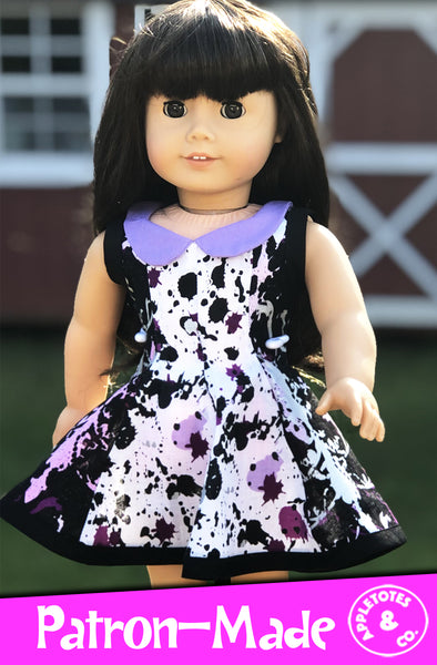 Jasmine Dress 18 Inch Doll Sewing Pattern