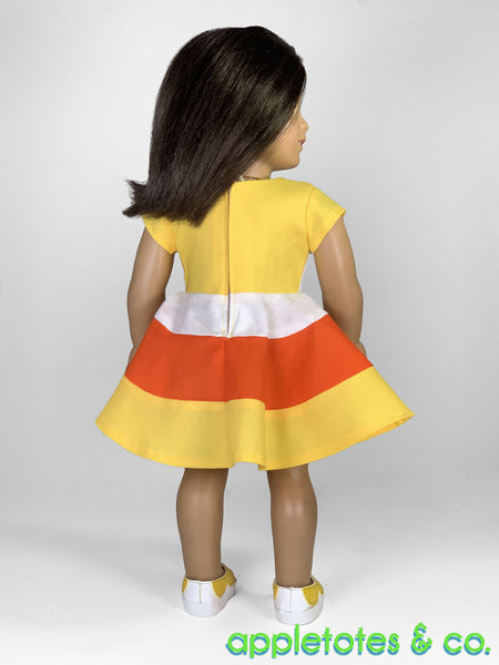 Jenna Dress 18 Inch Doll Sewing Pattern