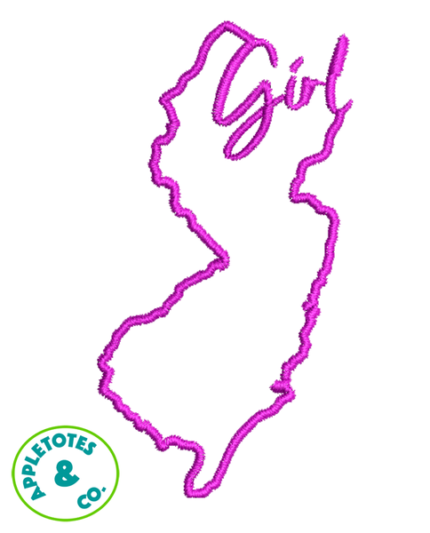 Jersey Girl Machine Embroidery File for 18 Inch Dolls