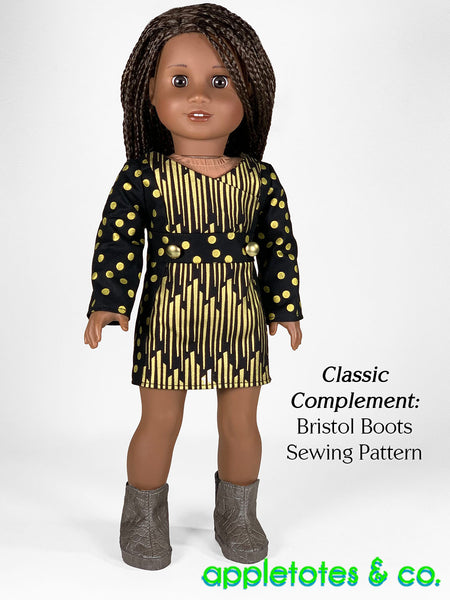 Jessica Dress 18 Inch Doll Sewing Pattern