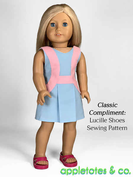 Joanna Dress 18 Inch Doll Sewing Pattern