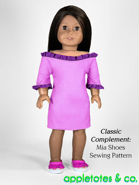 Julia Dress 18 Inch Doll Sewing Pattern