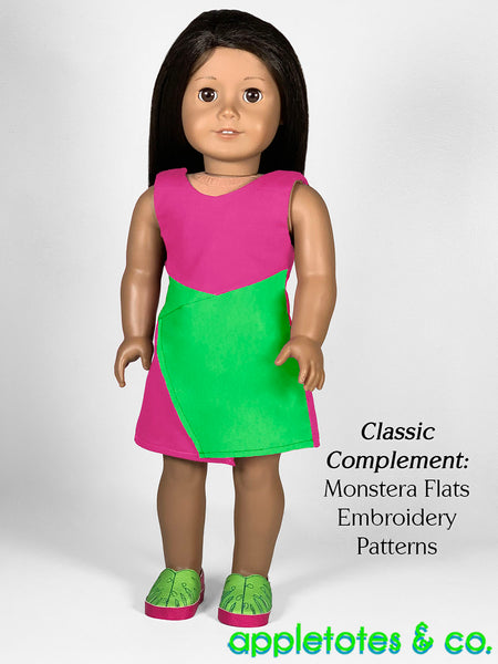 Kathleen Dress 18 Inch Doll Sewing Pattern