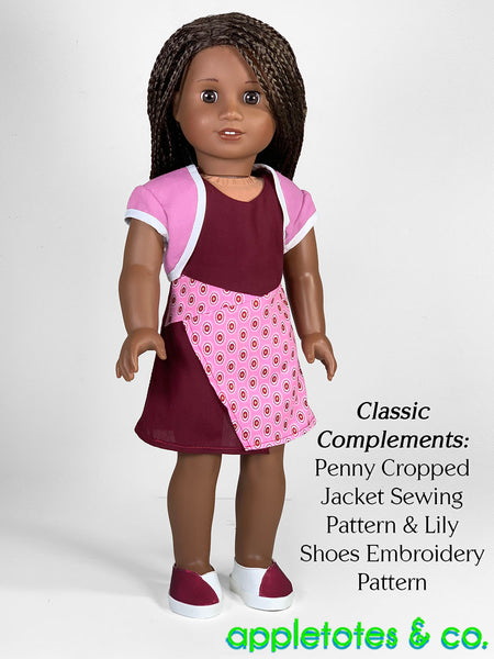 Kathleen Dress 18 Inch Doll Sewing Pattern