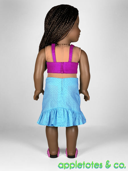 Keena Dress 18 Inch Doll Sewing Pattern