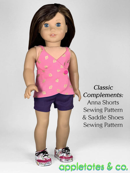 Lexi Top + Dress 18 Inch Doll Sewing Pattern