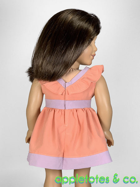 Lindsay Dress 18 Inch Doll Sewing Pattern