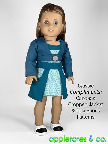 Lindy Dress 18 Inch Doll Sewing Pattern