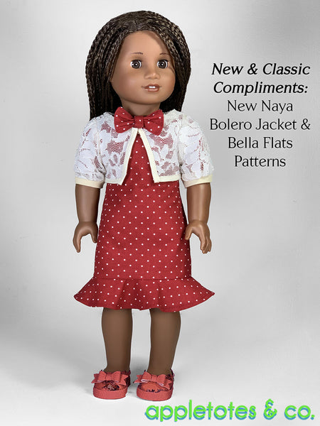 Lisette Dress 18 Inch Doll Sewing Pattern