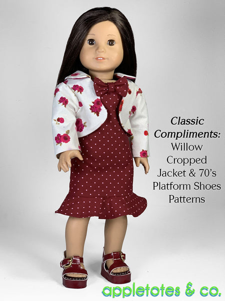 Lisette Dress 18 Inch Doll Sewing Pattern