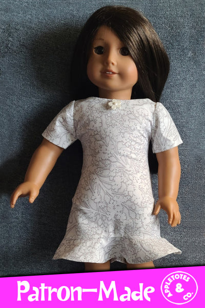 Lisette Dress 18 Inch Doll Sewing Pattern