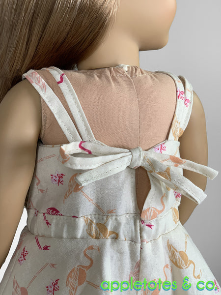 Malibu Romper + Dress 18 Inch Doll Sewing Pattern