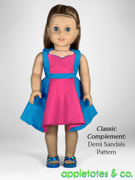 Marilyn Dress 18 Inch Doll Sewing Pattern