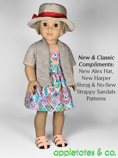 Marina Dress 18 Inch Doll Sewing Pattern