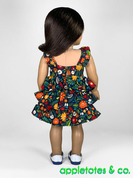Maureen Dress 18 Inch Doll Sewing Pattern