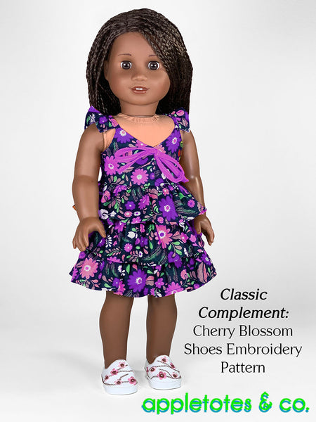Maureen Dress 18 Inch Doll Sewing Pattern