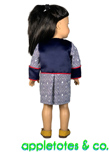 Milan Coat 18 Inch Doll Sewing Pattern