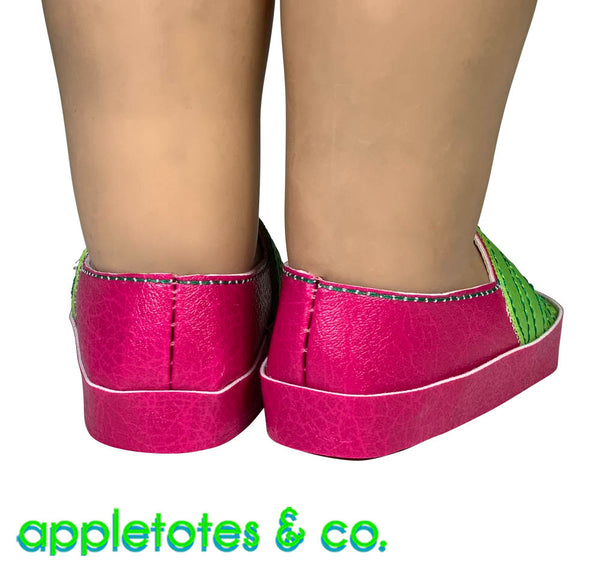 Monstera Flats ITH Embroidery Patterns for 18 Inch Dolls