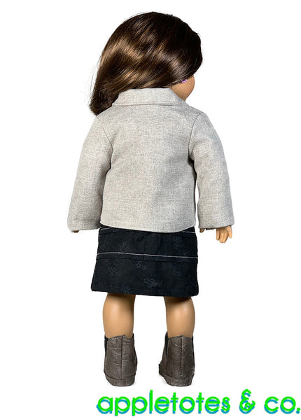 Murphy Jacket Sewing Pattern 18 Inch Dolls