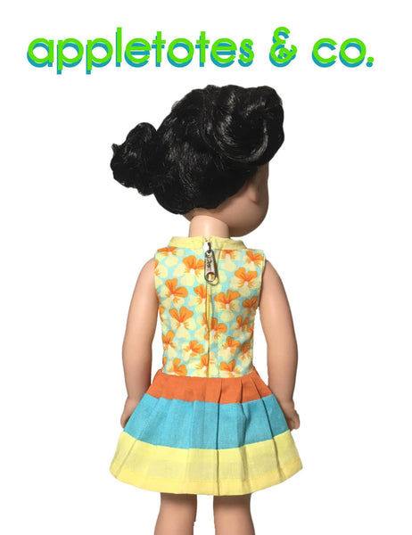 Myrtle Dress Sewing Pattern for 14.5" Dolls