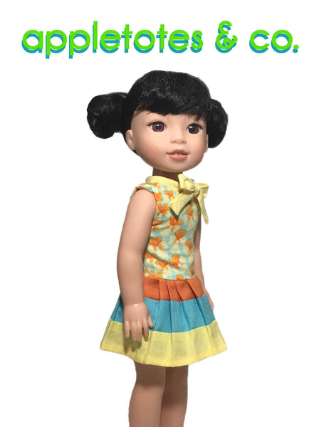 Myrtle Dress Sewing Pattern for 14.5" Dolls