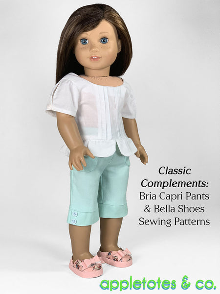 Nadine Top + Dress 18 Inch Doll Sewing Pattern