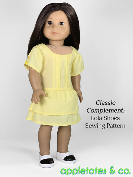 Nadine Top + Dress 18 Inch Doll Sewing Pattern