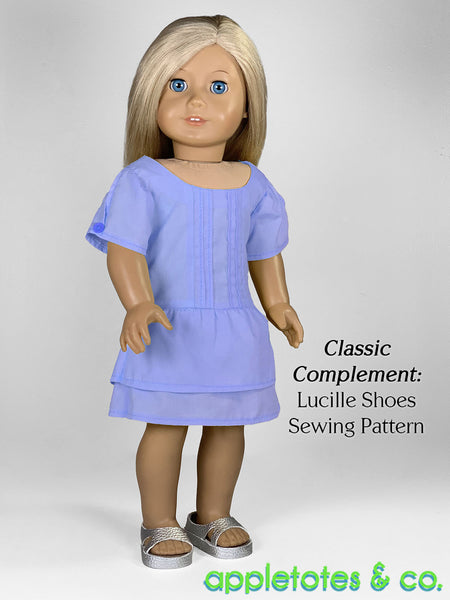 Nadine Top + Dress 18 Inch Doll Sewing Pattern