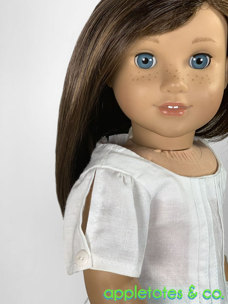 Nadine Top + Dress 18 Inch Doll Sewing Pattern