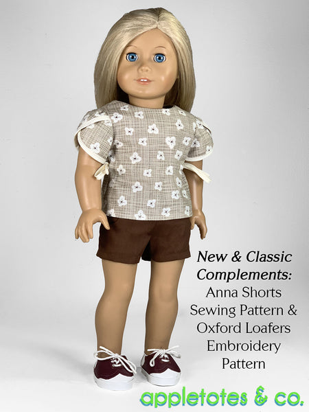 Nala Blouse 18 Inch Doll Sewing Pattern