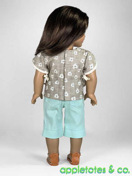 Nala Blouse 18 Inch Doll Sewing Pattern