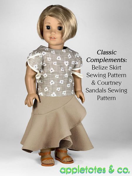 Nala Blouse 18 Inch Doll Sewing Pattern
