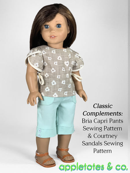 Nala Blouse 18 Inch Doll Sewing Pattern