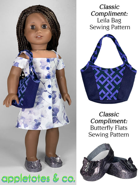 Nantucket Weekend Dress 18 Inch Doll Sewing Pattern