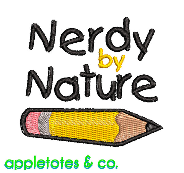 Nerdy by Nature Machine Embroidery File for 18 Inch Dolls