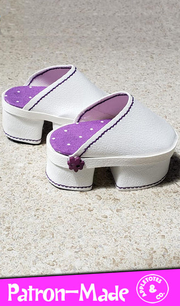 No-Sew Clogs Pattern for 18 Inch Dolls