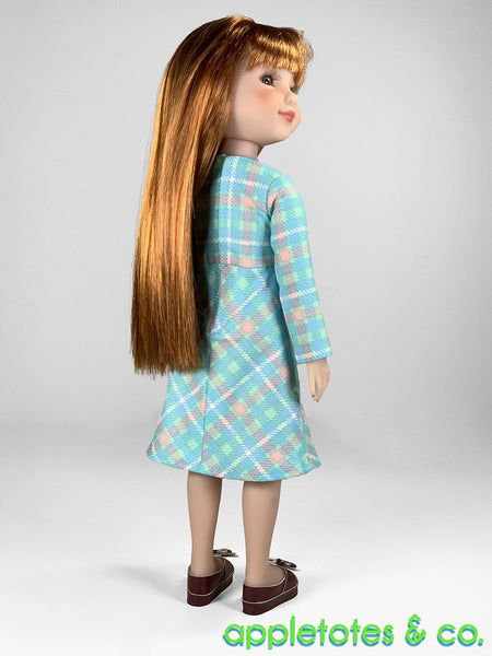 Noelle Dress Ruby Red Fashion Friends™ Sewing Pattern
