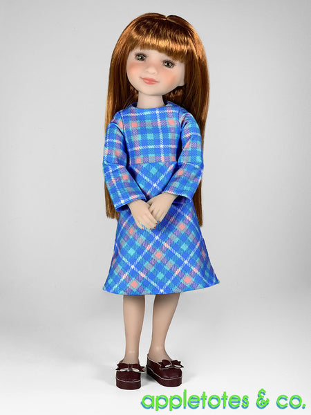 Noelle Dress Ruby Red Fashion Friends™ Sewing Pattern