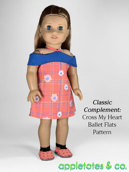 Miranda Dress 18 Inch Doll Sewing Pattern